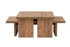 Tavolino da salotto Amarantha, 110x45 h42 cm, Pino