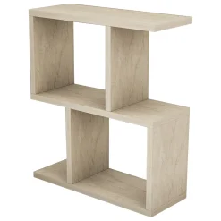 Tavolino da Salotto Bianco Marmo Adatto per Indoor/outdoor Forma Quadrato 42x53x42h cm, Colore Ripiano Bianco - Gale