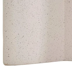 Tavolino da Salotto Bianco Marmo Adatto per Indoor/outdoor Forma Rotondo 42x51x42h cm, Colore Ripiano Bianco - Gaka