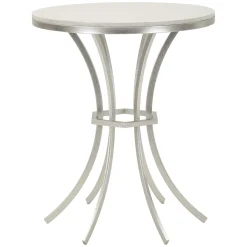 Tavolino da Salotto Bianco Marmo Forma Ovale Materiale Piano in Legno Nobilitato 100x60x35h cm, Colore Ripiano Bianco - Lozza