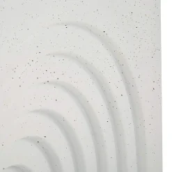 Tavolino da Salotto Bianco Marmo Nero Adatto per Indoor/outdoor Forma Rettangolare 48x58x48h cm, Colore Ripiano Bianco - Galato