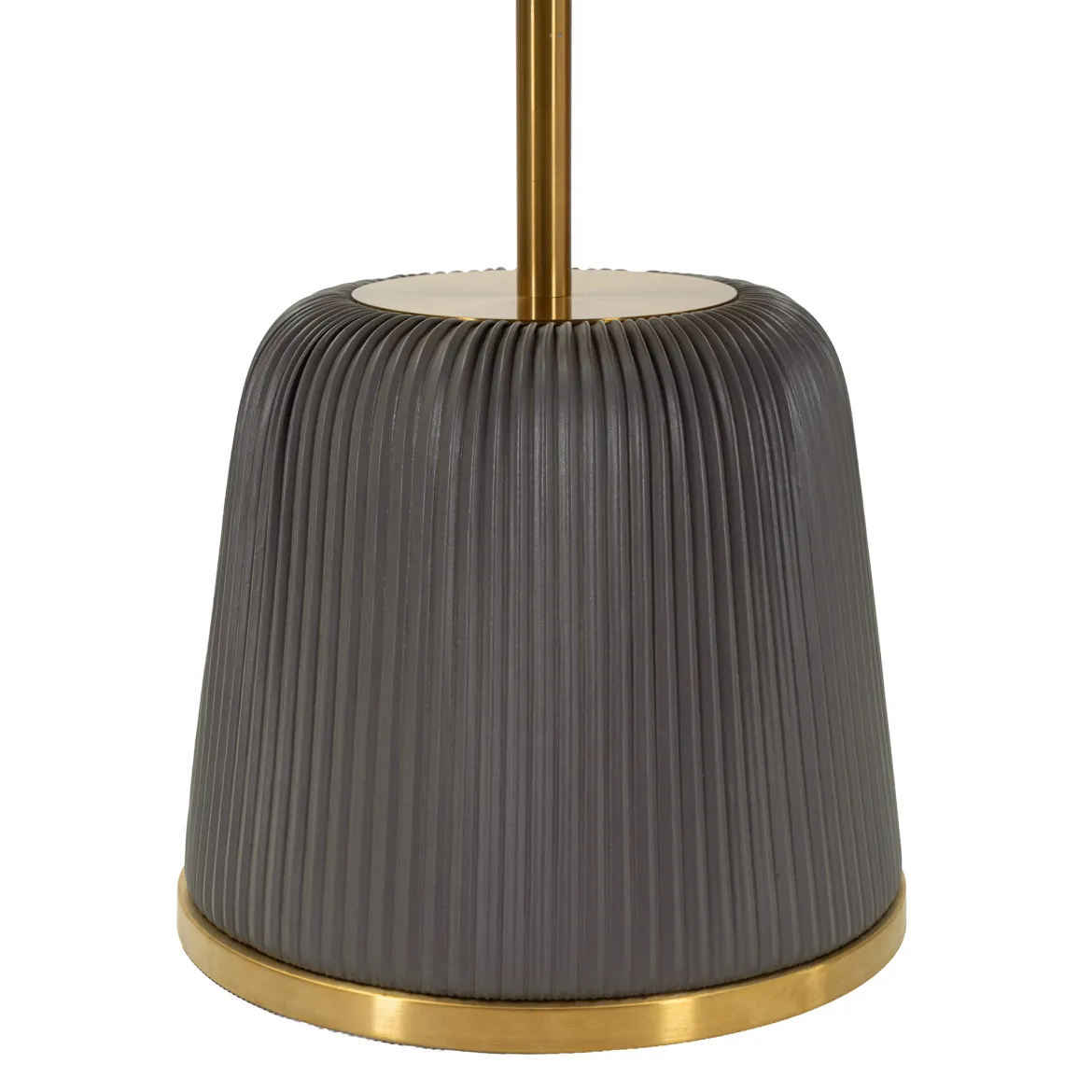 Tavolino da Salotto Grigio oro set da 2, Disegni con Farfalle Forma Rotondo 41x41x55h cm, Colore Ripiano Trasparente - Dhulik