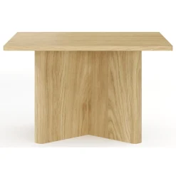 Tavolino da Salotto Marrone Rovere Forma Rettangolare Colore Ripiano Marrone 120x67x43h cm, Sfumatura Colore Struttura Rovere - Bertona