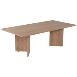Tavolino da Salotto Marrone Rovere Forma Rettangolare Materiale Piano in Legno Nobilitato 119x60x40h cm, Colore Ripiano Marrone - Turate