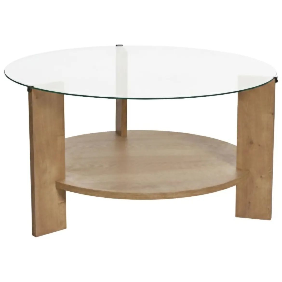 Tavolino da Salotto Marrone Rovere Grigio Tortora un Vano Forma Rettangolare 100x40x37h cm, Colore Ripiano Marrone - Usseglio