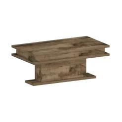 Tavolino da salotto rettangolare acero 100x55x42h cm - Iside