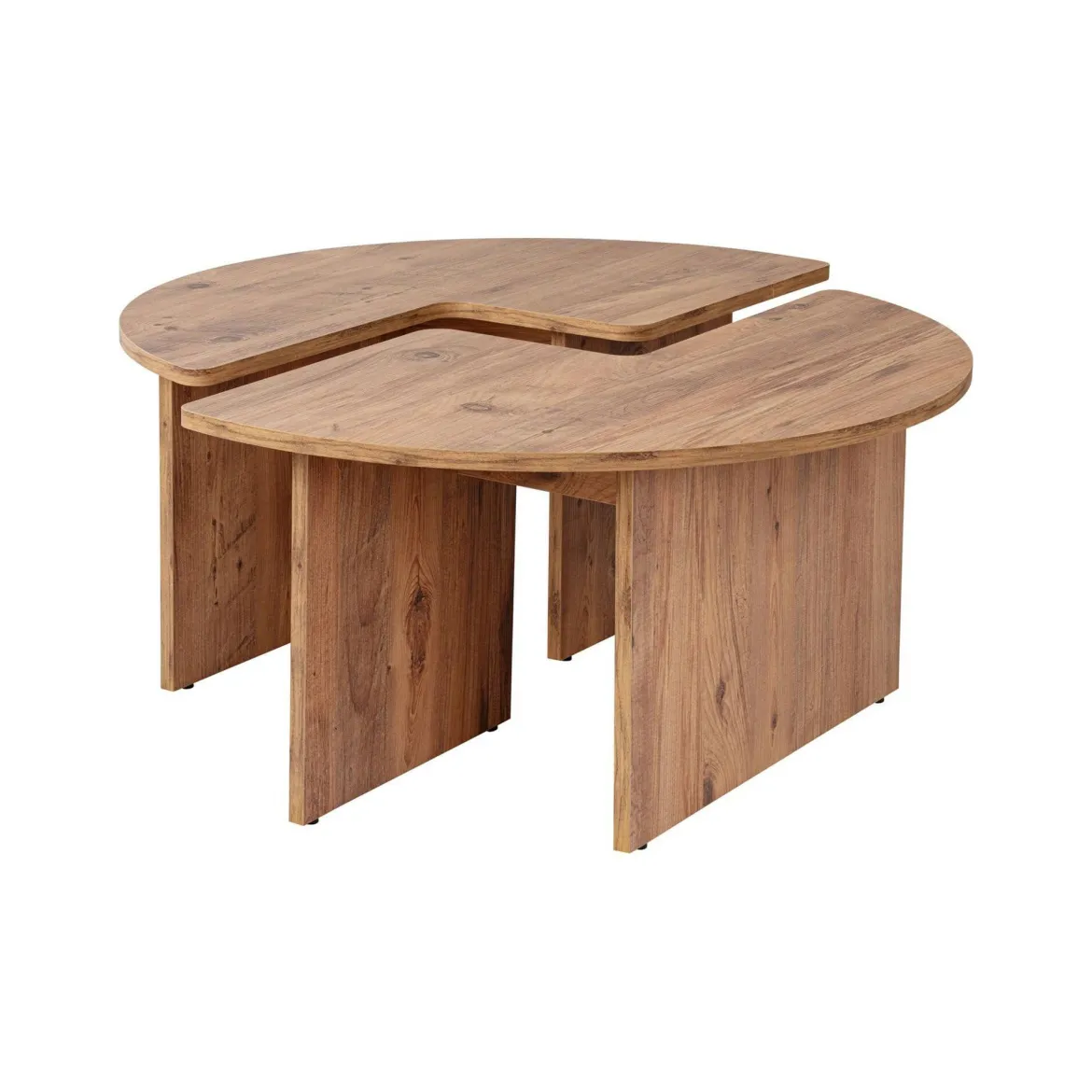 Tavolino salotto quadrato pino 90x90x41h cm - Tairn