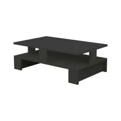 Tavolino salotto rettangolare antracite 80x50x27h cm - Telescopio