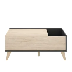 Tavolino salotto rettangolare ardesia 100x55x42h cm - Iside