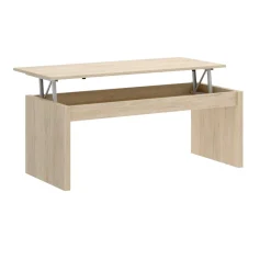 Tavolino soggiorno rettangolare rovere 102x50x43h cm - Audi