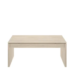 Tavolino soggiorno rettangolare rovere 102x50x43h cm - Audi