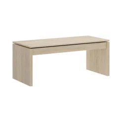 Tavolino soggiorno rettangolare rovere 102x50x43h cm - Audi