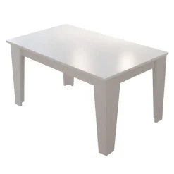 Tavolo Allungabile Bianco Allungabile Meccanismo Estensione Allunga Centrale 200x88x78h cm, Lunghezza Massima 200 cm - Salmour