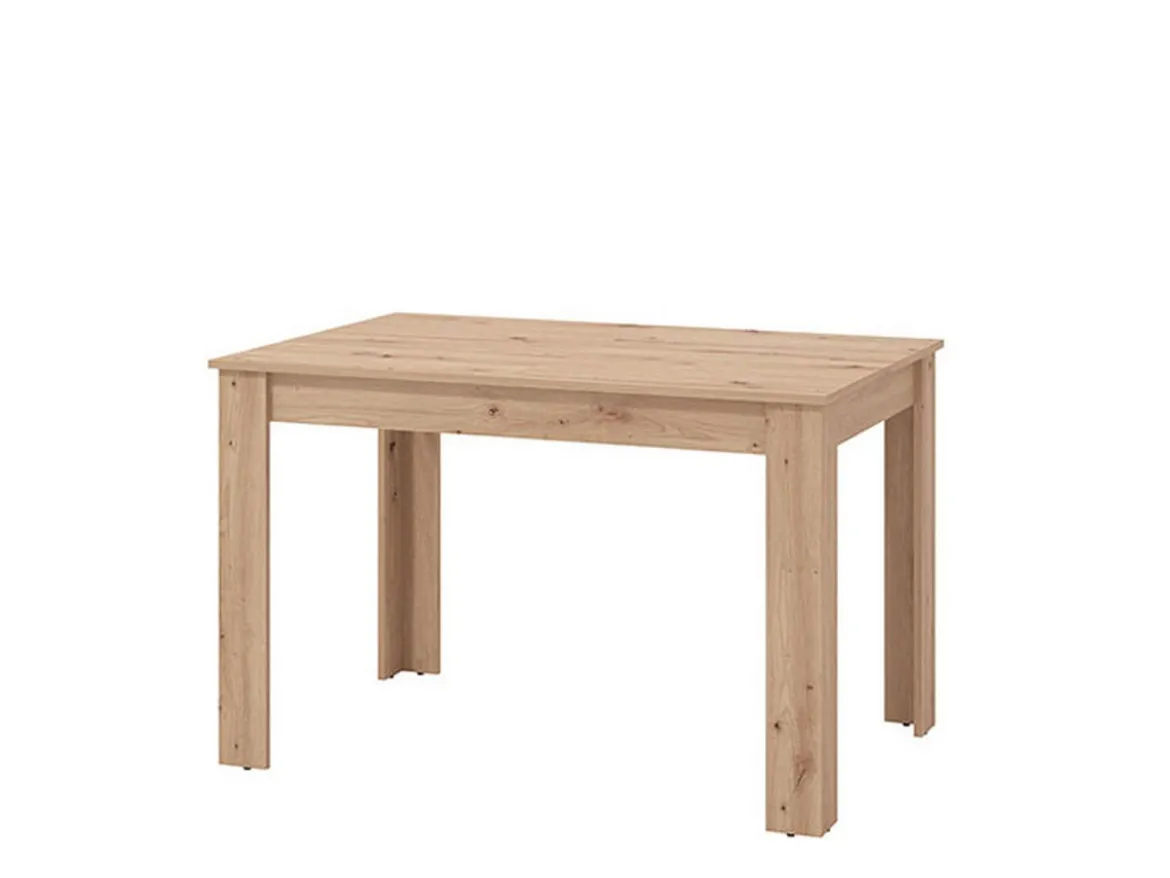 Tavolo Allungabile Marrone Rovere Nodi 8 Posti Allungabile 120x80x76h cm, - Marudo