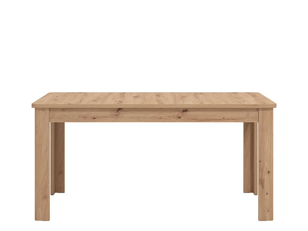 Tavolo Allungabile Marrone Rovere Nodi 8 Posti Allungabile 160x90.5x76.5h cm, - Colosimi