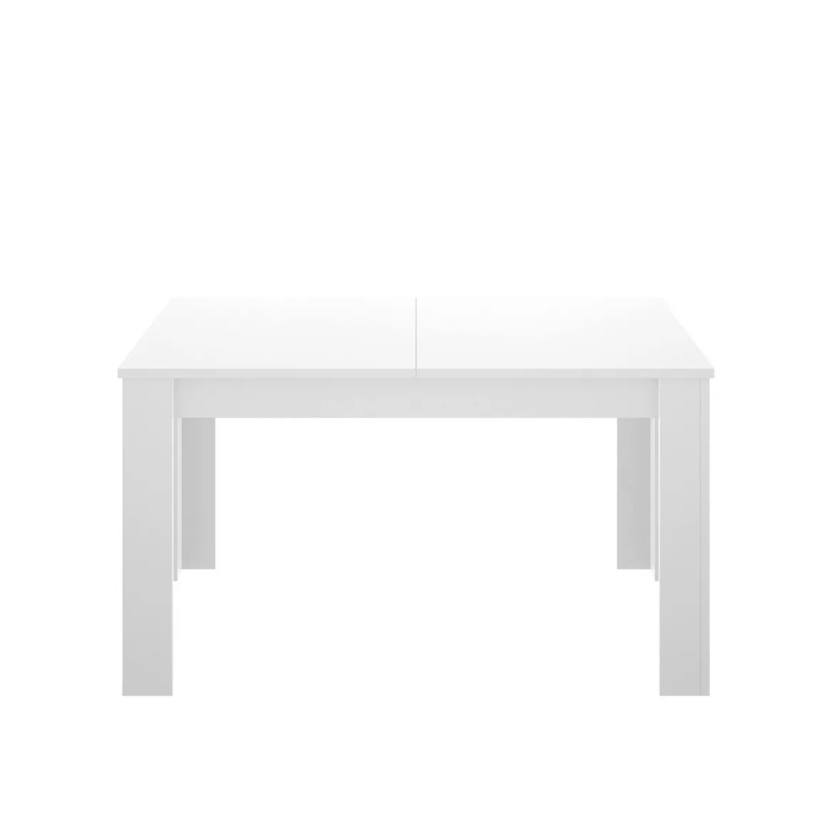 Tavolo allungabile moderno 6-8 posti 140/190x90cm rovere e bianco - Abudula