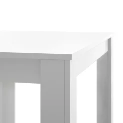 Tavolo allungabile moderno 6-8 posti 140/190x90cm rovere e bianco - Abudula