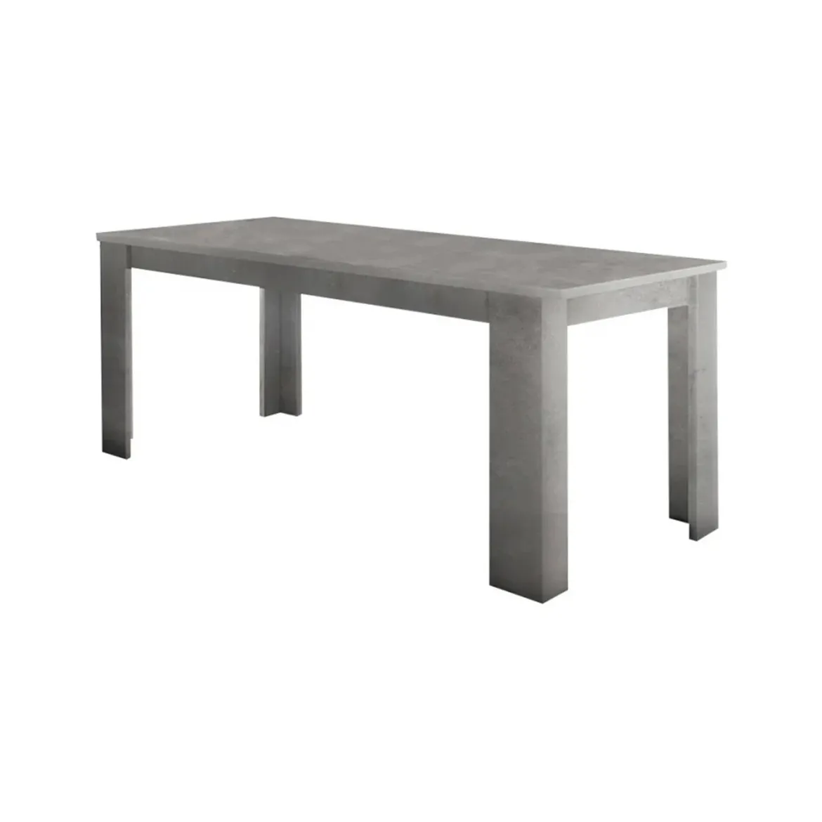 Tavolo allungabile 6-8 posti 120/170x90cm grigio - Avatar