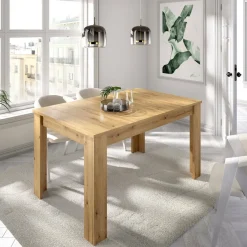 Tavolo allungabile 6-8 posti 140/190x90cm rovere - Dencio