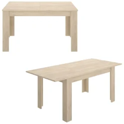 Tavolo allungabile 6-8 posti 140/190x90cm rovere - Dencio