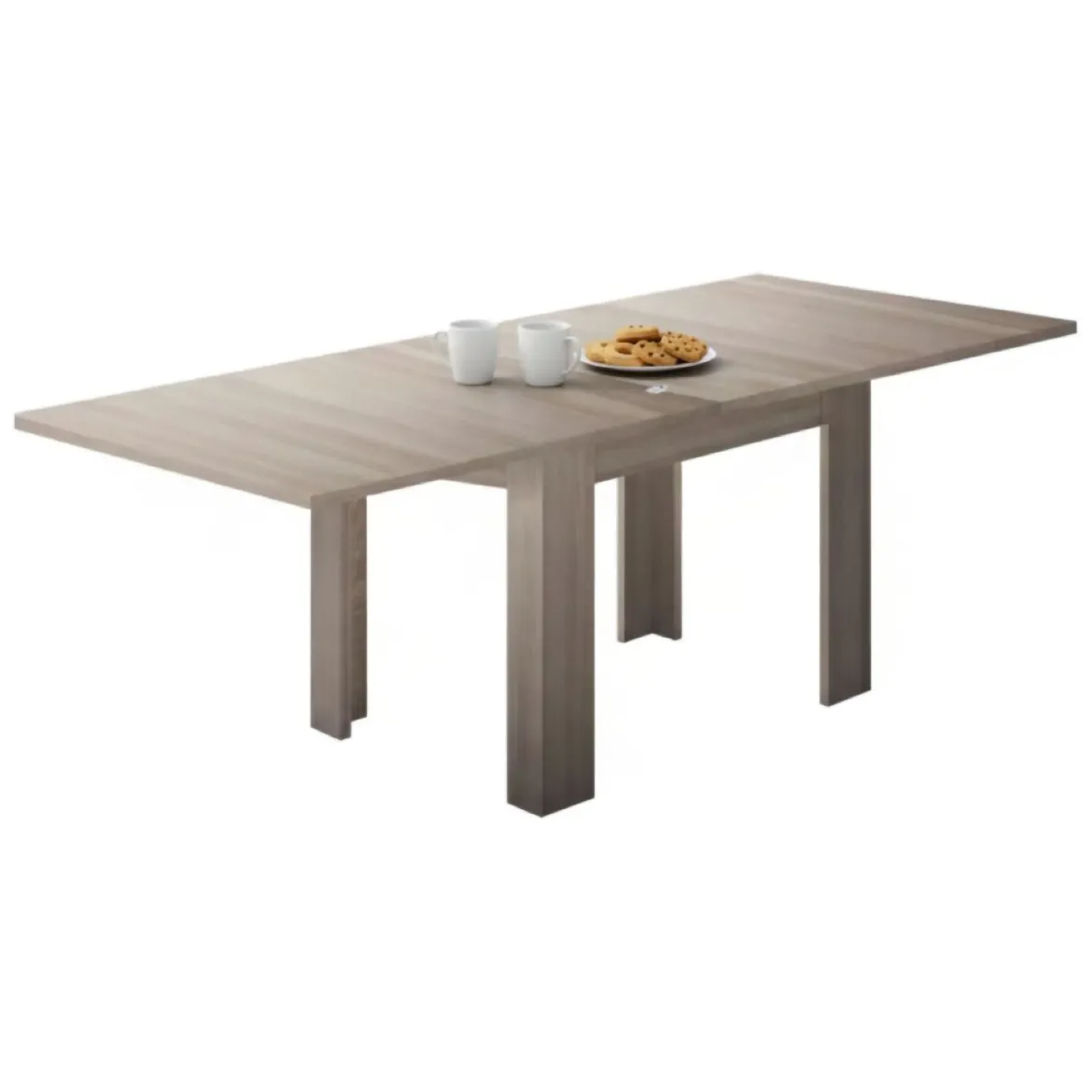 Tavolo allungabile 8-10 posti 137x90cm acacia - Takumi