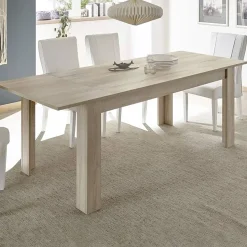 Tavolo allungabile 8-10 posti 140/190x90cm ardesia - Arizon