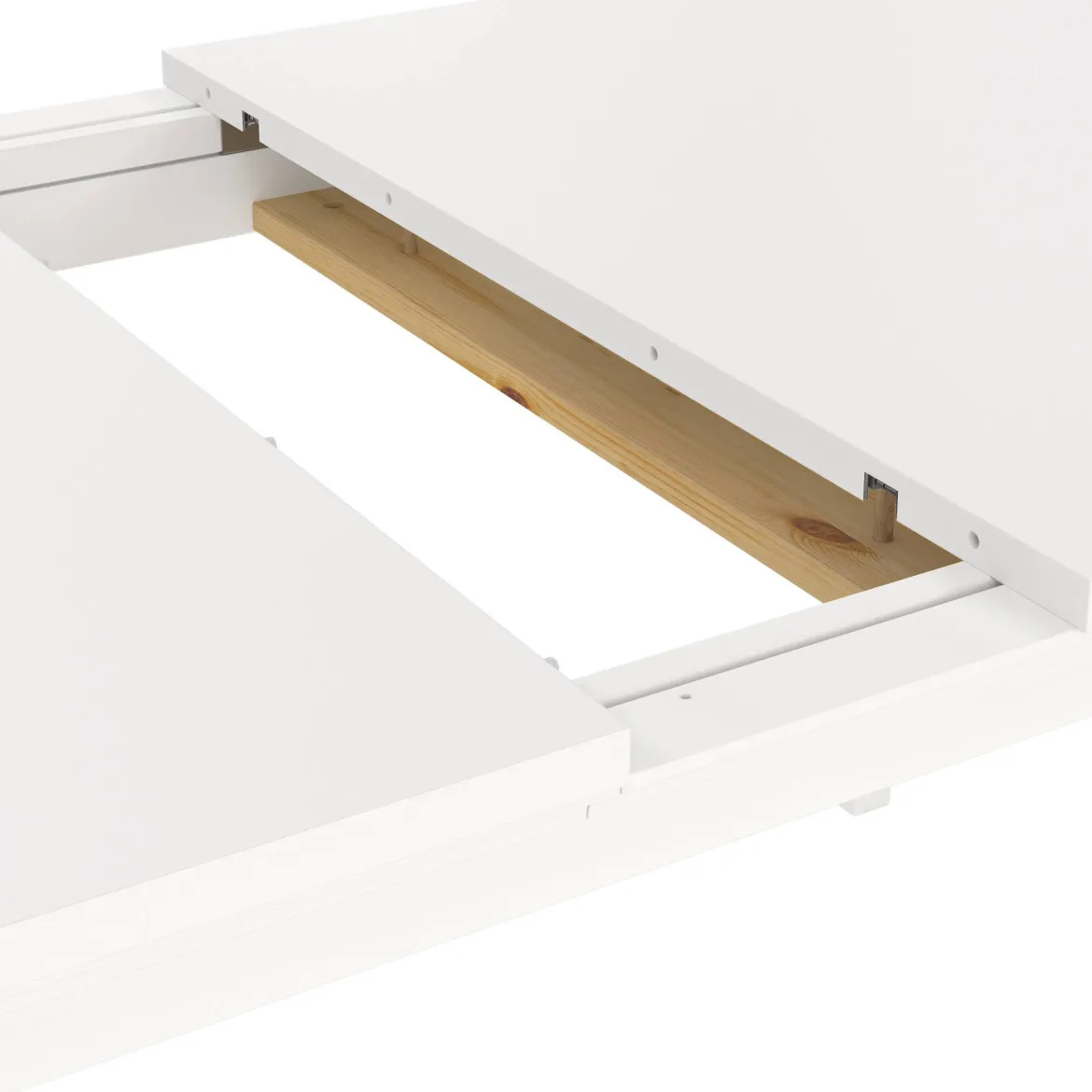 Tavolo allungabile 8-12 posti 180x95cm bianco - Arvier