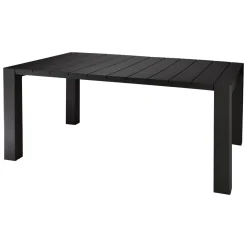 Tavolo da esterno allungabile 6-8 posti 90/160x98cm tortora - Langsa
