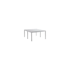 Tavolo da esterno allungabile 8-12 posti 146/292x86cm bianco - Campana