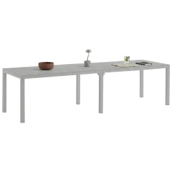 Tavolo da esterno Campana, 292x86 h74 cm, Grigio