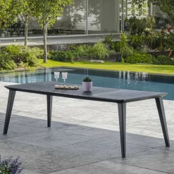 Tavolo da esterno Camrose, 235x98 h74 cm, Antracite