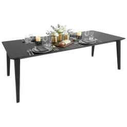 Tavolo da esterno Camrose, 235x98 h74 cm, Antracite