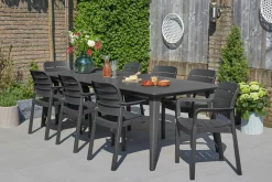Tavolo da esterno Camrose, 235x98 h74 cm, Antracite