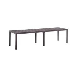 Tavolo da Esterno Marrone 12 Posti Meccanismo Estensione Multiposizione 292x86x74h cm, Impermeabile - Campana