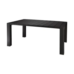 Tavolo da esterno 10 posti 160x98cm antracite - Magelang