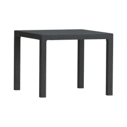 Tavolo da esterno 4 posti 95x95cm antracite - Terrace