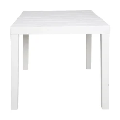 Tavolo da esterno 4 posti 78x78cm bianco - Vo
