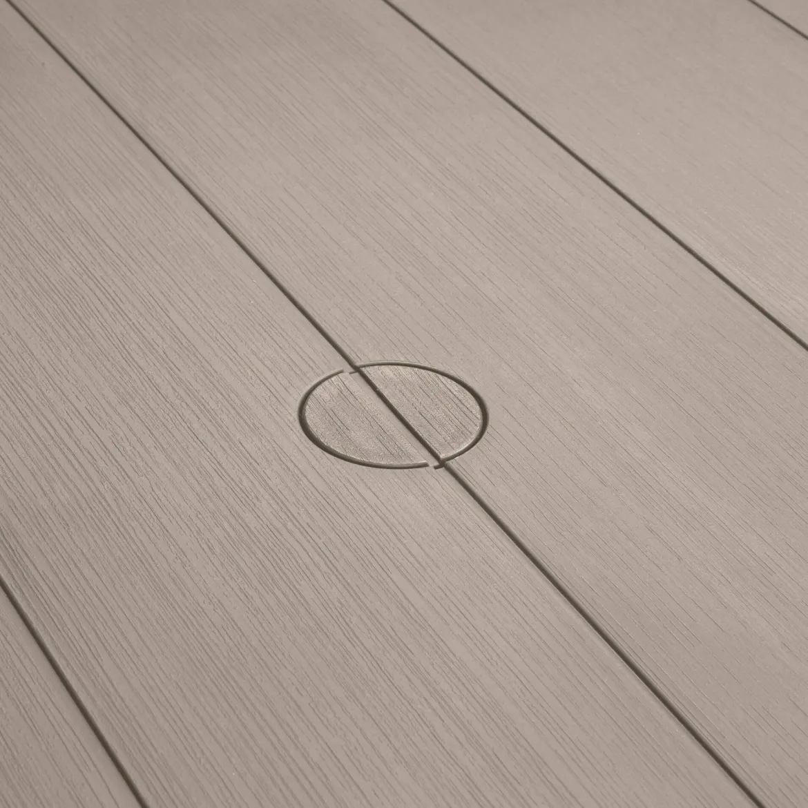 Tavolo da esterno 6 posti 147x90cm tortora - Listowel