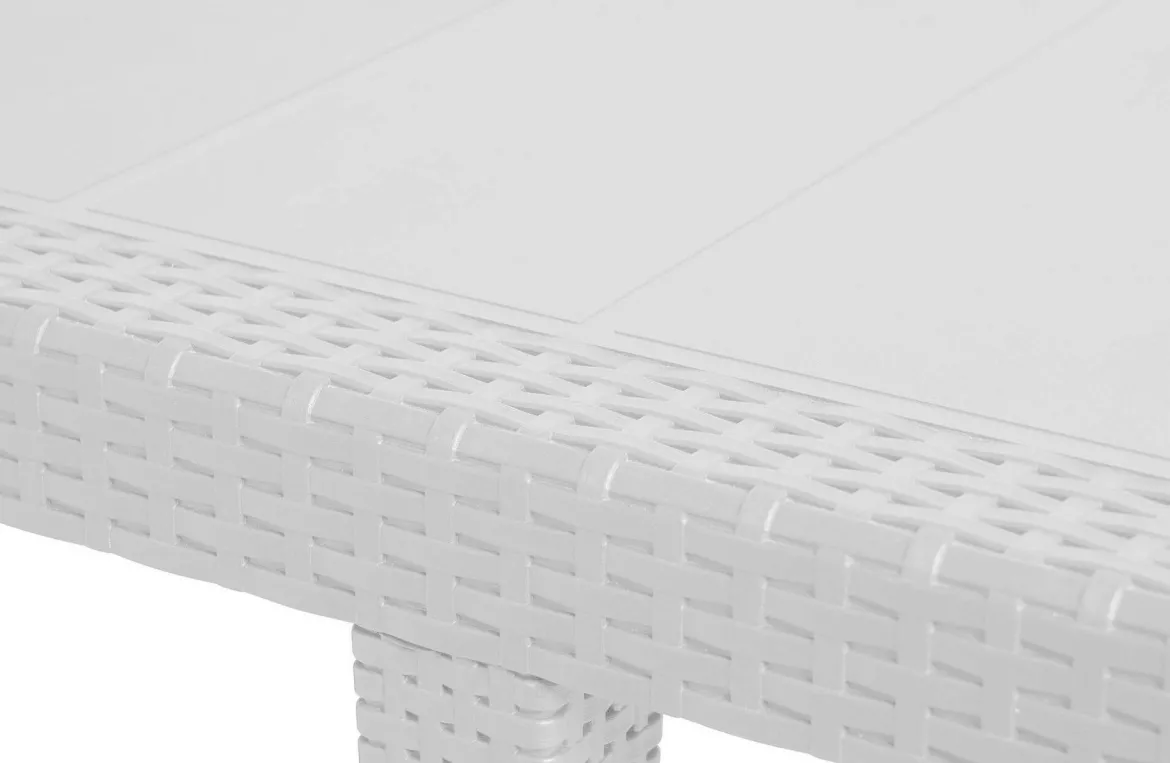 Tavolo da giardino allungabile 8-10 posti 150/220x90cm marrone - Abbaviva