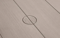 Tavolo da giardino allungabile 8-12 posti 147/294x90cm tortora - Brossard