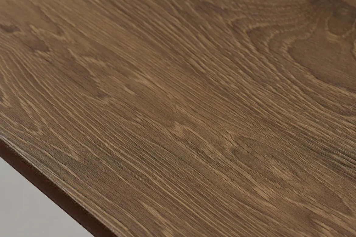 Tavolo da giardino 6 posti 159x95cm rovere e bianco - Sarnia