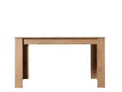Tavolo Fisso Marrone Rovere Nodi 2 Posti Forma Rettangolare 120x50x105h cm, Materiale Piano in Legno Nobilitato - Sedriano
