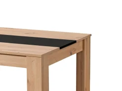 Tavolo Fisso Marrone Rovere Nodi 2 Posti Forma Rettangolare 120x50x105h cm, Materiale Piano in Legno Nobilitato - Sedriano