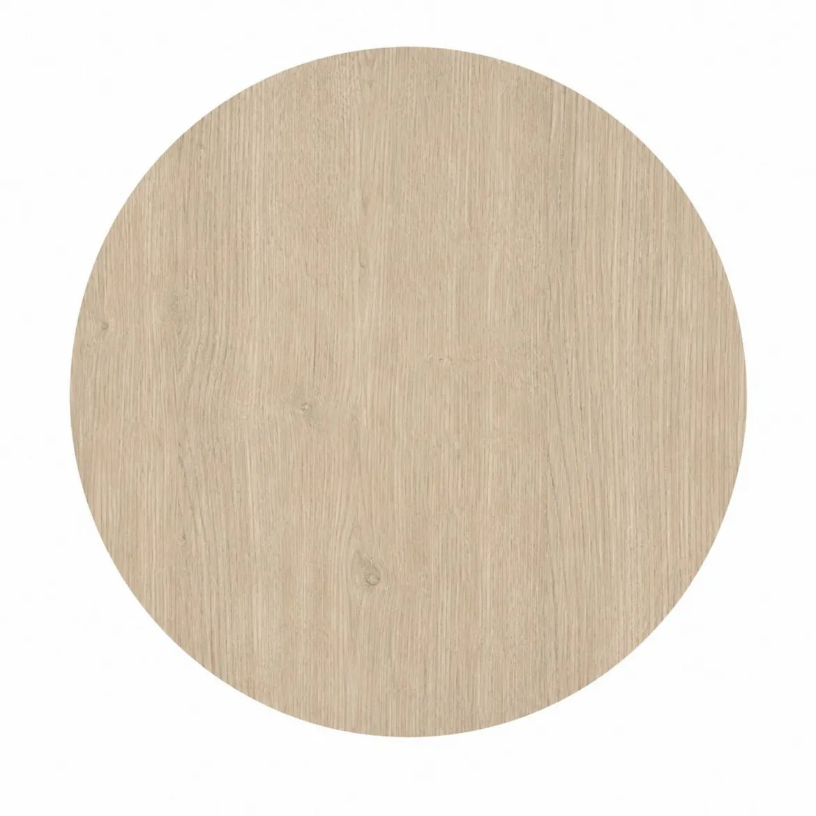 Tavolo Fisso Marrone Rovere 6 Posti Ripiano Effetto Dogato 135x80x76h cm, Forma Rettangolare - Luarca