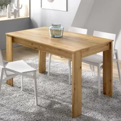 Tavolo legno rettangolare 6 posti 138x81cm - Alois