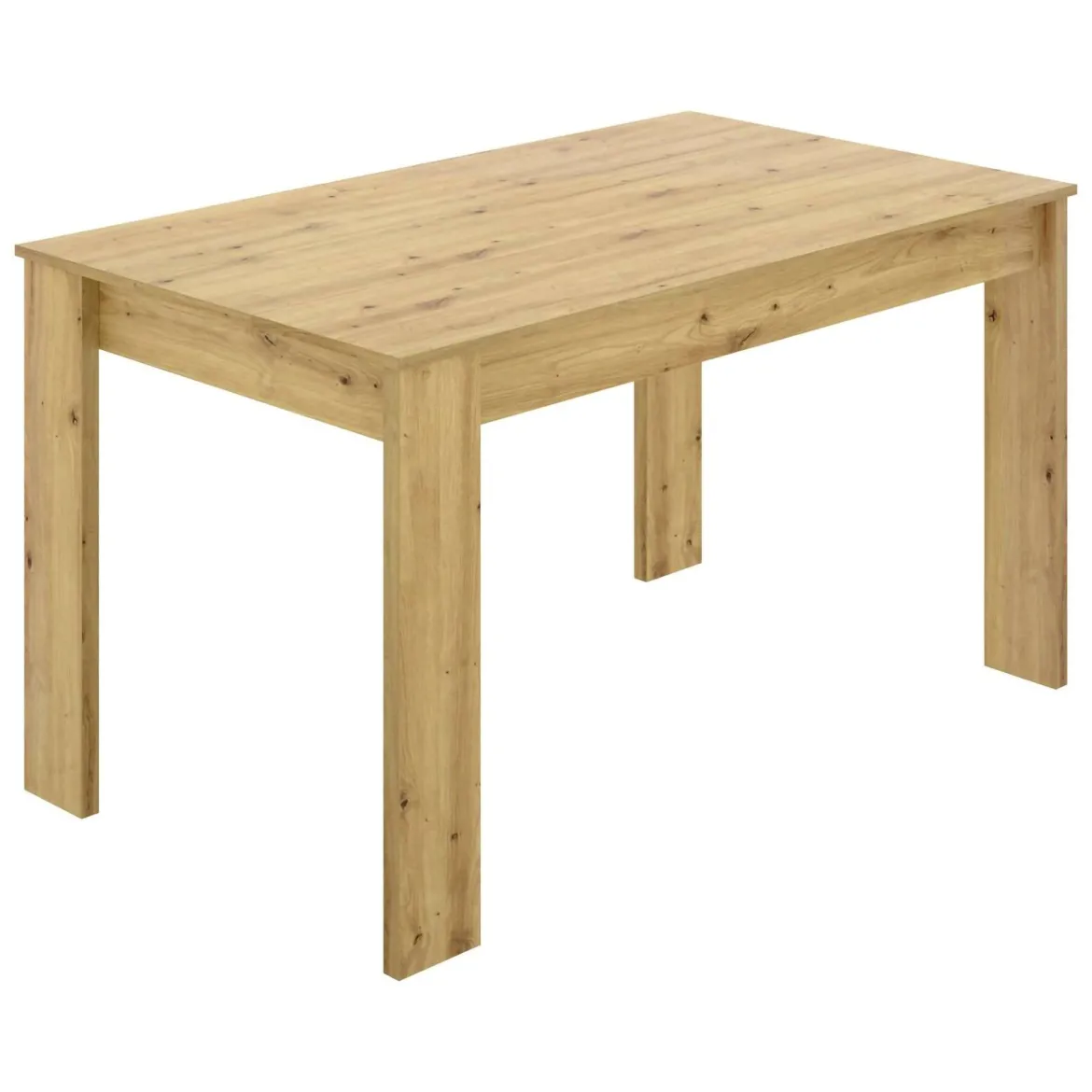 Tavolo legno rettangolare 6 posti 138x81cm - Alois