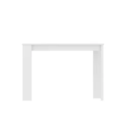 Tavolo moderno rettangolare 6 posti bianco 110x67cm - Amaranthya