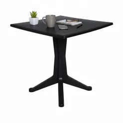 Tavolo per terrazzo 6 posti 70x70cm antracite - Agostini