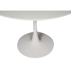 Tavolo rotondo minimal 4 posti bianco 100x100cm - Anubis