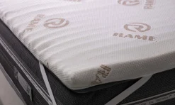 Topper matrimoniale Afella, Anti acaro e Anallergico, Cm 160x190h5